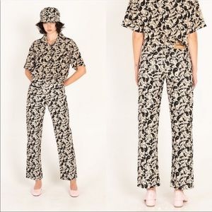 NEW Holiday the Label Ying Yang Vacation Pant - Well Balanced - Tan